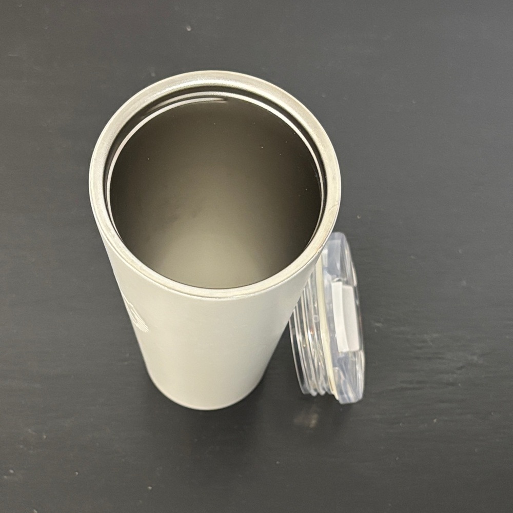 Starbucks Pearl White Tumbler with Clear Lid - Picture 5 of 5